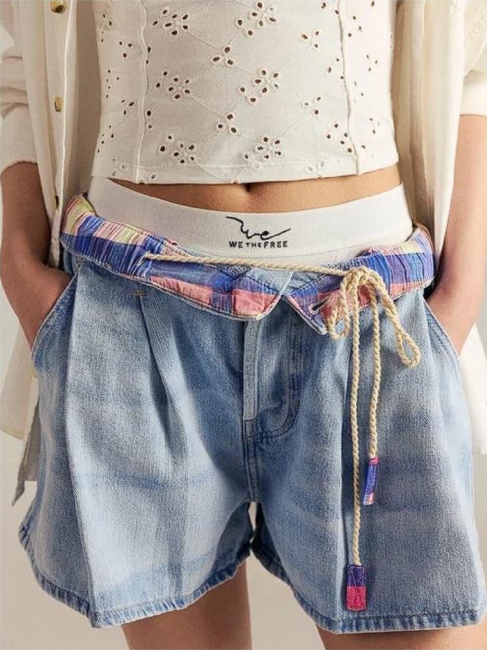 We The Free Clark Denim Shorts